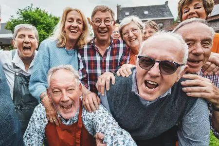 Babyboomer.org Annual Membership &Raquo; Joyful Seniors Taking A Group Selfie 2023 05 13 00 36 25 Utc