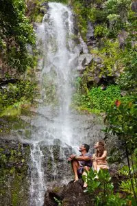 Heading To Hawai’i? Linda Ballou Shares How To Do Maui’s Hana Highway Her Way &Raquo; Hawaii Tourist Authority Tor Johnson Waterfall Maui 1 200X300 1