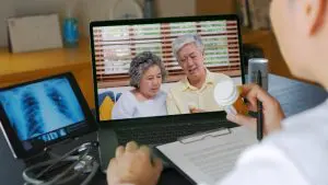 Is Telehealth A Good Option? &Raquo; Telehealth Concept Doctor Video Call With Couple S 2022 12 16 10 13 05 Utc 1024X576 1