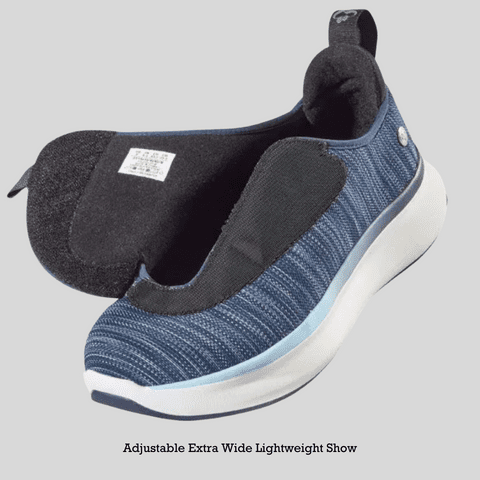 Joe & Bella Extra Wide Lightweight Shoe For Diabetes And Edema