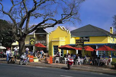 Cape Winelands Wine Region Franschhoek Village South Africa