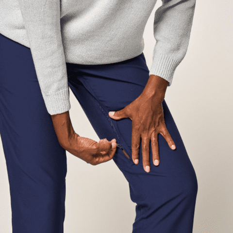 Carezips Adaptive Pants By Joe & Bella For Wheelchair