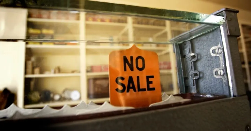 How To Not Make A Sale