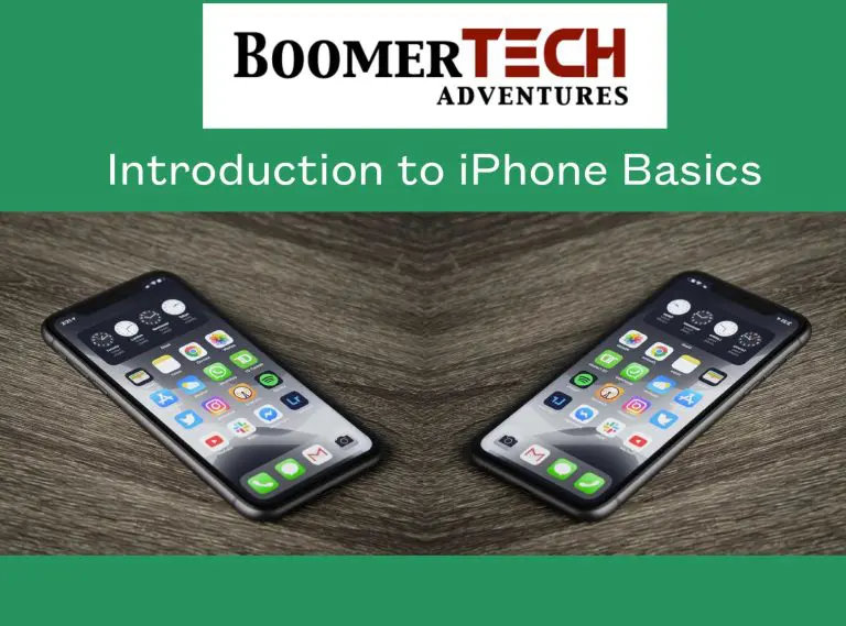Introduction To Iphone Basics