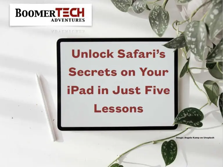 Unlock Safari’s Secrets On Your Ipad In Just Five Lessons