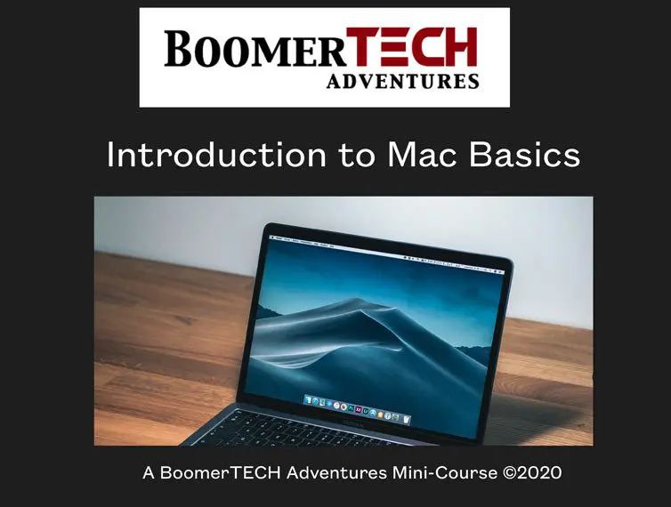 Introduction To Mac Basics