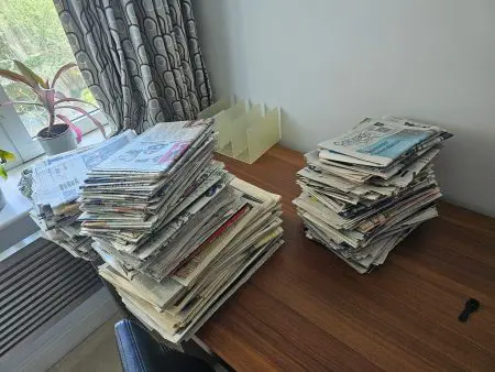 How Getting Rid Of Stacks Of Old Newspapers As Part Of A Declutter Helped Me Improve My Focus (Fq) &Raquo; 1Akmgsncftoqptssbnalmha