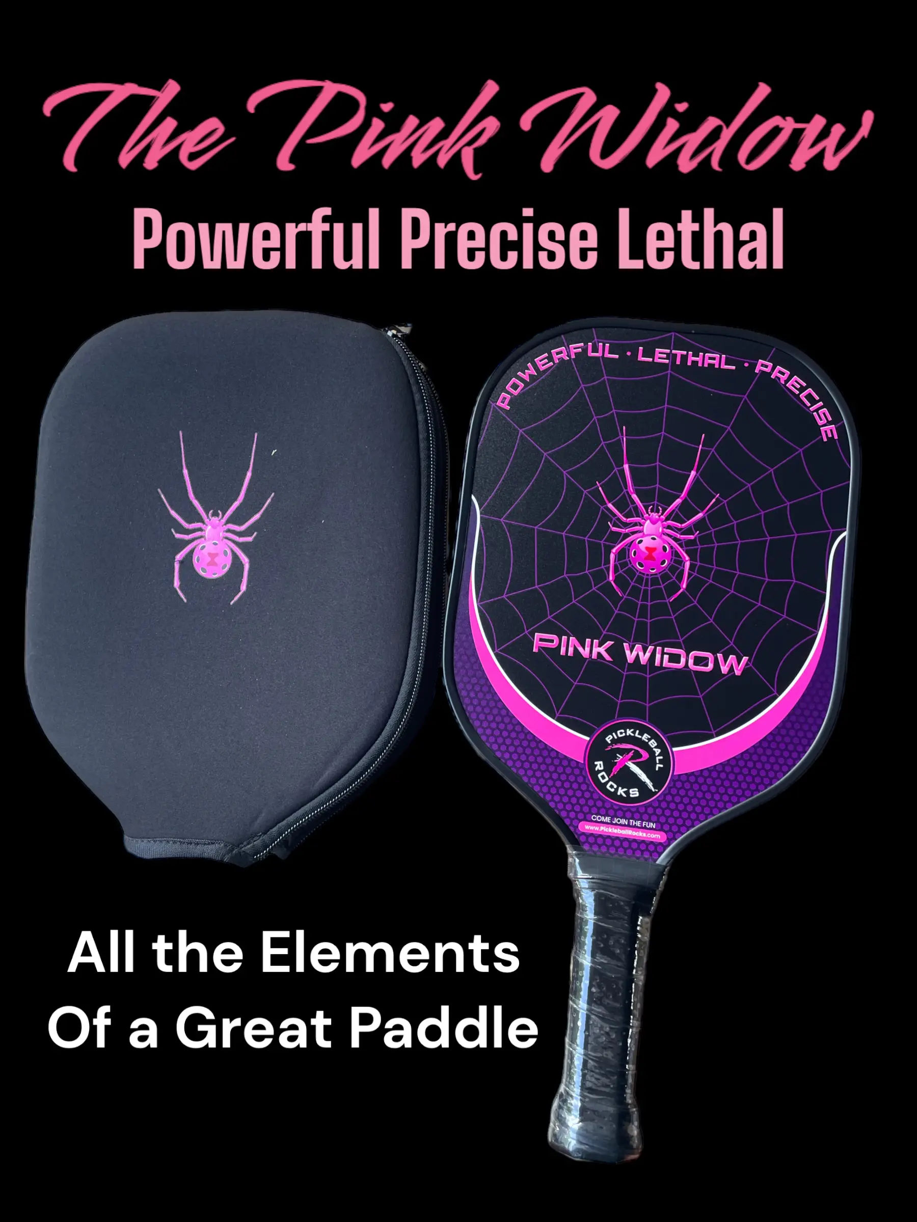 Pink Widow: The Paddle Designed By The Ladies Of The Courts &Raquo; Pink Widow Elements Of A Great Paddle