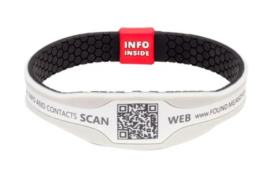 Qr Code Medical Bracelet