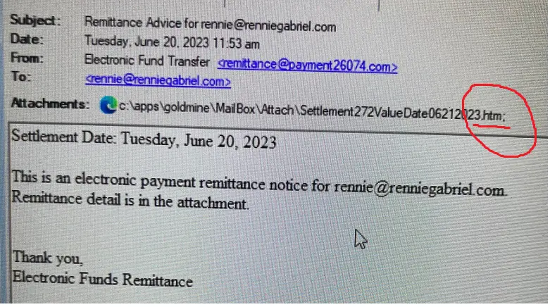 Public Service Warning – Potential Scam &Raquo; Virus Email