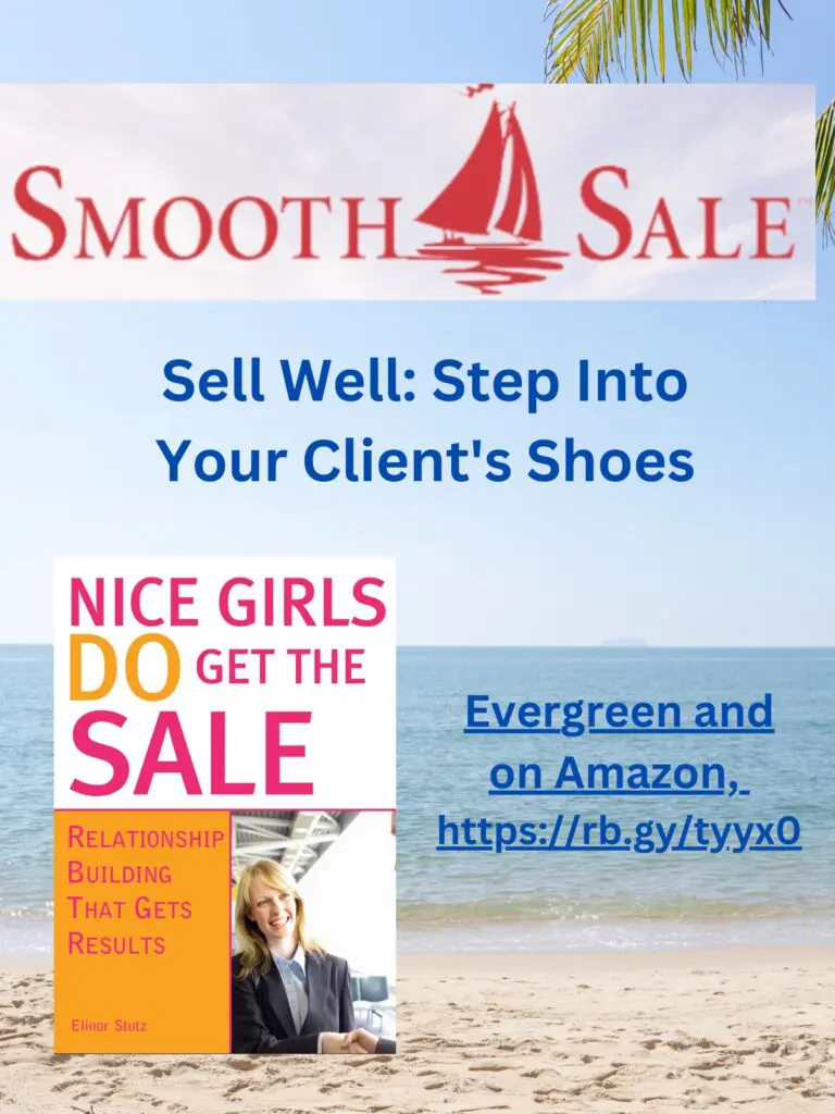 Nice Girls Do Get The Sale Is An International Best-Seller And Evergreen:
A Classic! Https://Amzn.to/39QivzwHired! How To Use Sales Techniques To Sell Yourself On Interviews Is A Best Seller. Https://Amzn.to/33Lp2Pv And Helped Many To Secure The Job They DesiredVisit Elinor Stutz'S Author Page On Amazon: Https://Www.amazon.com/Elinor-Stutz/E/B001Js1P8S  