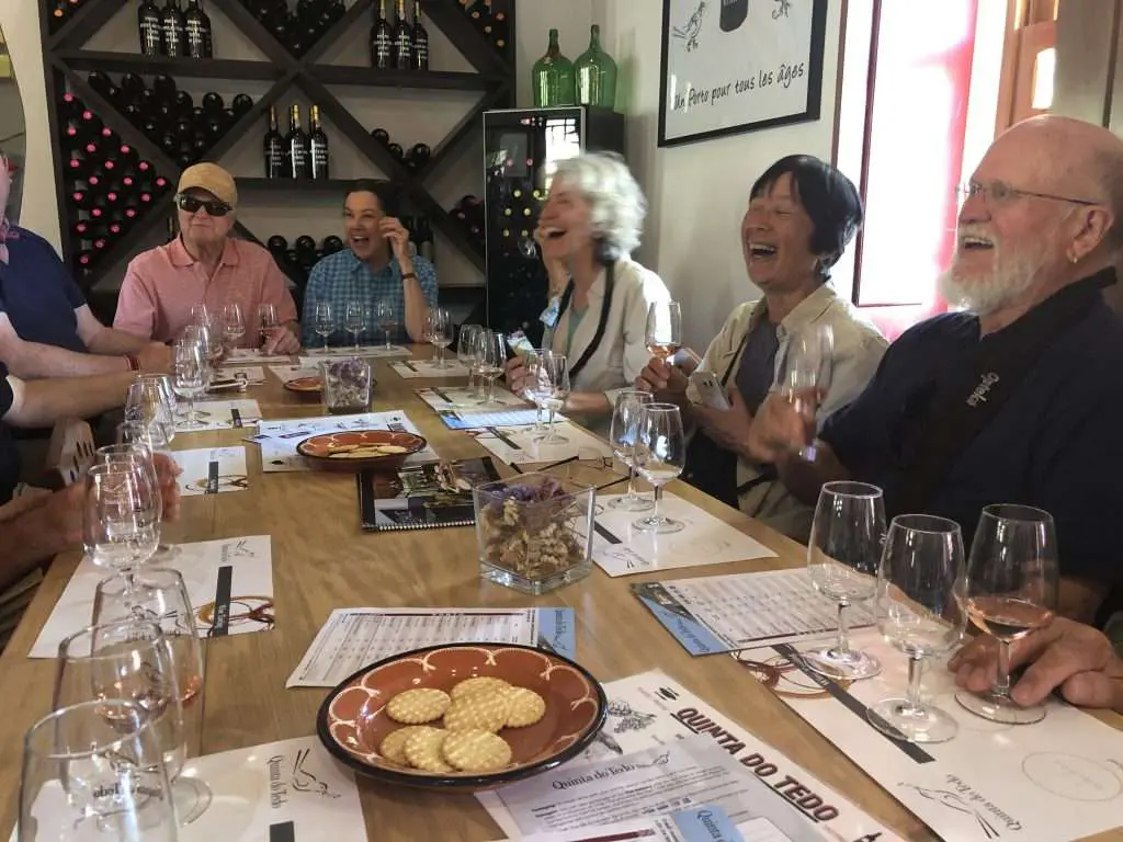 Traveling On A Budget: Money-Saving Tips For Baby Boomers &Raquo; Group Wine Tasting At Quinta Do Tedo Douro Valley Portugal Copyright 2019 Ralph Velasco 1024X768 1