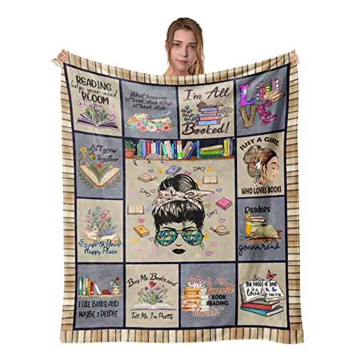 Book Lovers Blanket