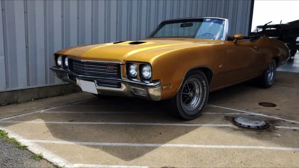 Leesburg. Virginia Usa. Photo March 20 2021. 1967 Buick Gran Sport Gs Convertible. Collectible Working Car.