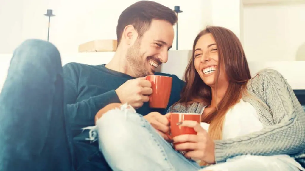 Couples Drinking Coffee