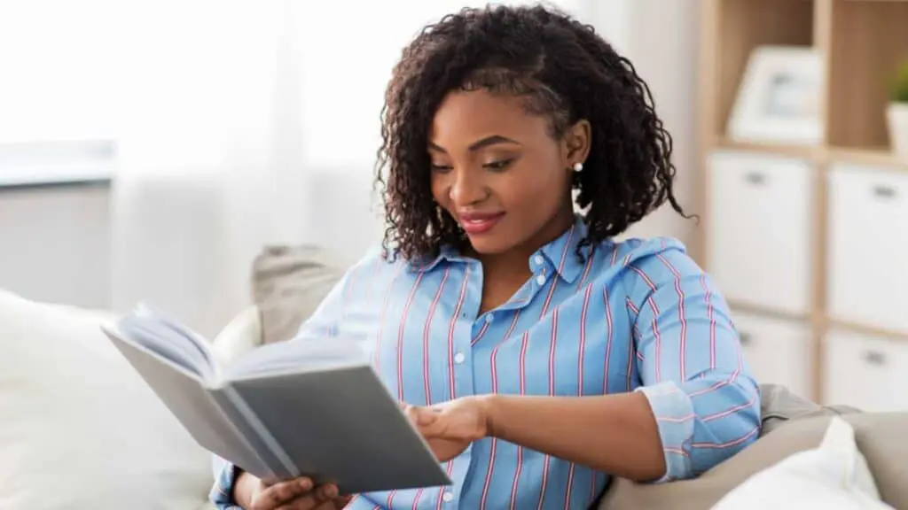 Woman Reading Book