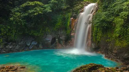 16 Most Beautiful Locations To Travel To Around The World. You Will Really Like Number 9 &Raquo; El Rio Celeste Waterfall Costa Rica 1024X576 1