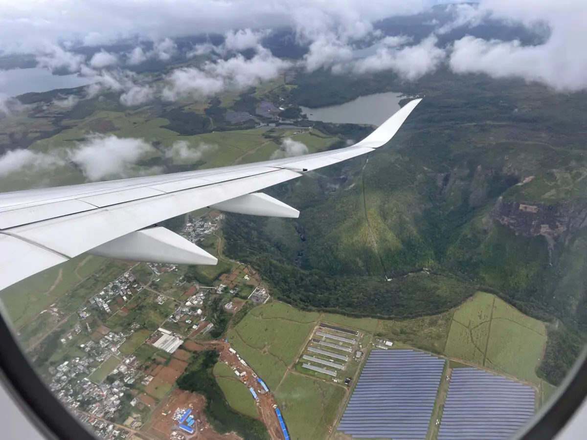 Landing In Mauritius