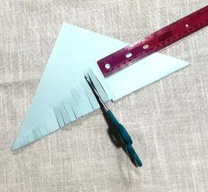 Shark Week Craft – Moving Paper Shark &Raquo; Shark Week Crafts Moving Shark Cutting 1 300X277 1