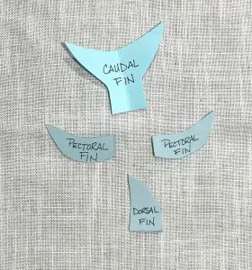Shark Week Craft – Moving Paper Shark &Raquo; Shark Week Crafts Moving Shark Fins Cut Out 280X300 1