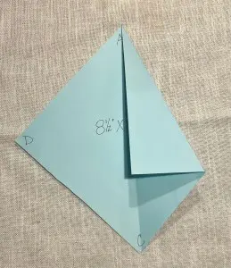Shark Week Craft – Moving Paper Shark &Raquo; Shark Week Crafts Moving Shark Fold 2 259X300 1