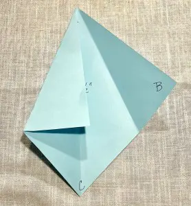 Shark Week Craft – Moving Paper Shark &Raquo; Shark Week Crafts Moving Shark Fold 3 278X300 1