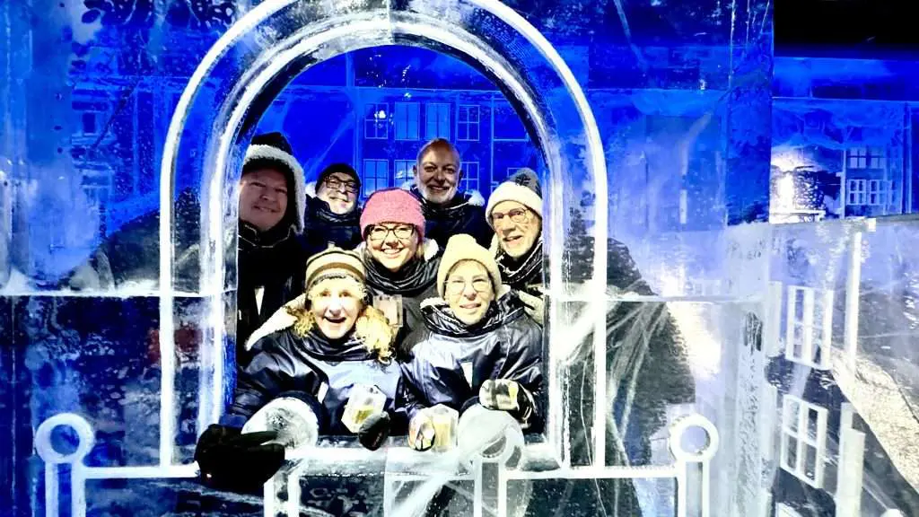 An Intro Guide To Swedish Lapland: Discover The Arctic Wonderland &Raquo; 2024 Group Shot At Icebar In Stockholm 1024X576 1