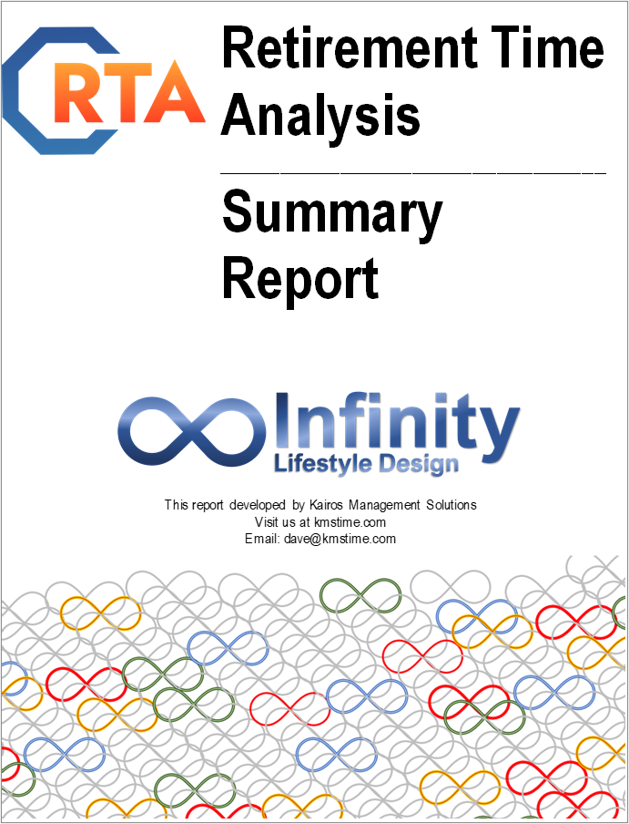 The Cover Of The Retirement Time Analysis Summary Report