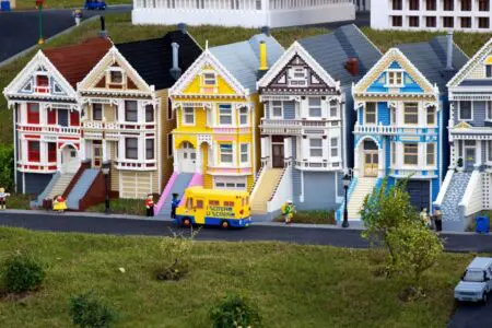 Colleen Law Found Purpose After 50 Building Dreams One Brick At A Time &Raquo; Colleen Laws Lego Neighborhood 1024X683 1