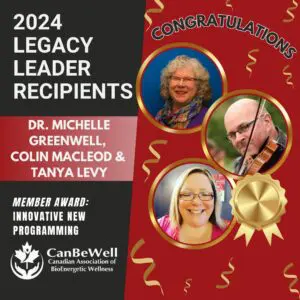 Award With The Photo Of Two Women And A Man