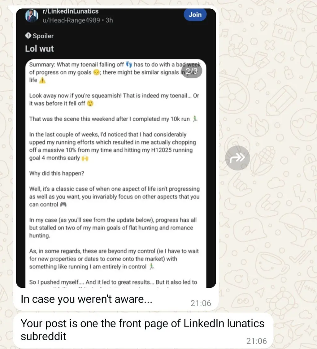 Making It Onto Linkedin Lunatics: A Blessing Or A Curse? 3 Making It Onto Linkedin Lunatics: A Blessing Or A Curse? &Raquo; 1Dgbryl0E3Ipbucbuzm5Oga
