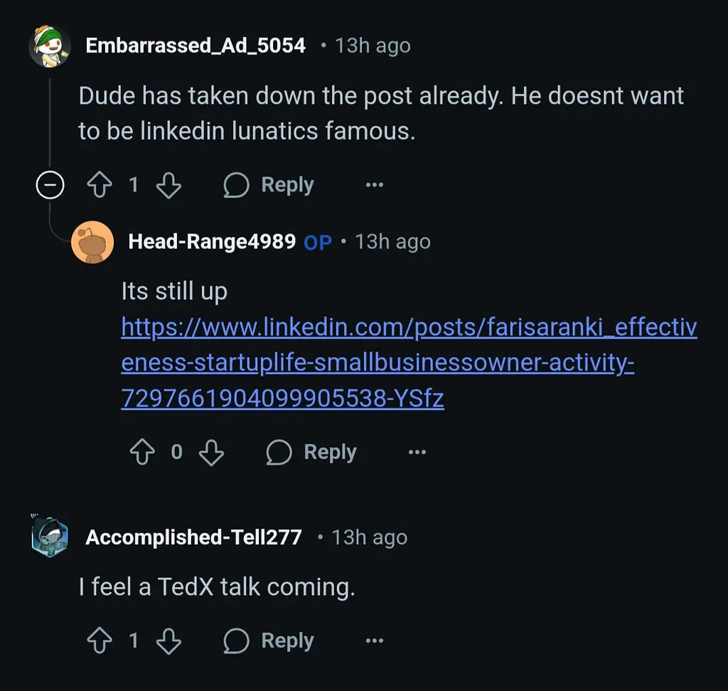 Making It Onto Linkedin Lunatics: A Blessing Or A Curse? 4 Making It Onto Linkedin Lunatics: A Blessing Or A Curse? &Raquo;