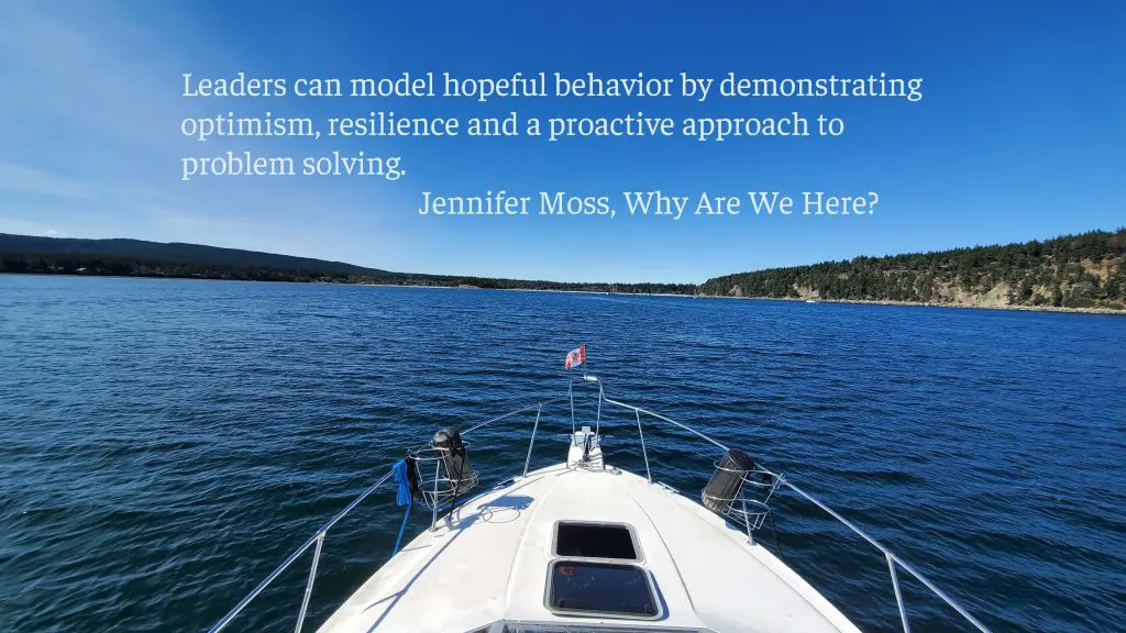 Thought From Why Are We Here, By Jennifer Moss. Photography By Sharon K. Summerfield, Near Tribune Bay, Bc