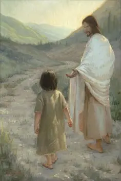 Unstoppable &Raquo; Jesus And Child On Path
