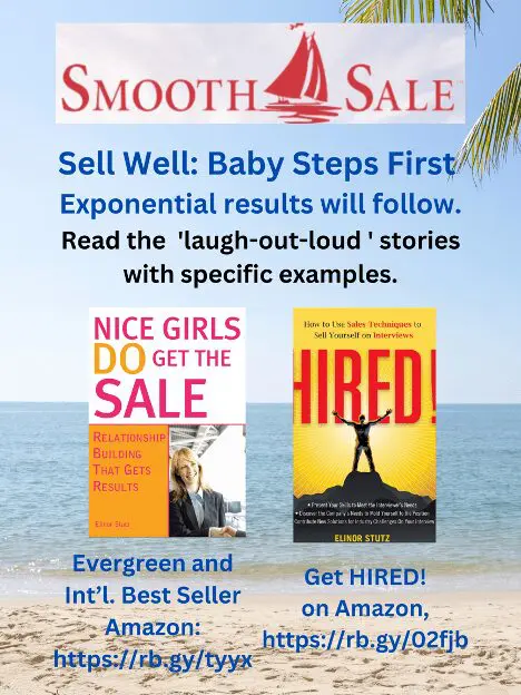 Nice Girls Do Get The Sale: Relationship Building That Gets Results Is An International Best-Seller And Evergreen: 
A Classic! Https://Amzn.to/39Qivzw


Hired! How To Use Sales Techniques To Sell Yourself On Interviews Is A Best Seller. Https://Amzn.to/33Lp2Pv And Has Helped Many To Secure The Job They Desired