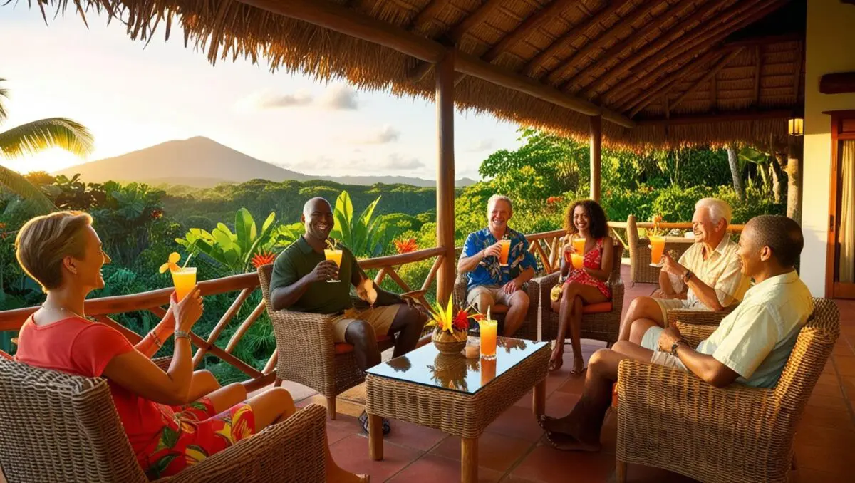 Linda Ballou Recommends Awesome Ai-Powered Tools Designed To Improve Your 2025 Travel Planning &Amp; Experience &Raquo; People Enjoying A Relaxing Beverage At A Jungle Lodge In Costa Rica 1 Scaled