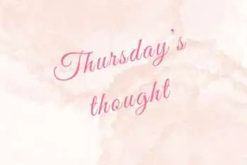 Thursday Thought: One Day Or Day One. You Decide. &Raquo; Thursdays Thought 350X233 1