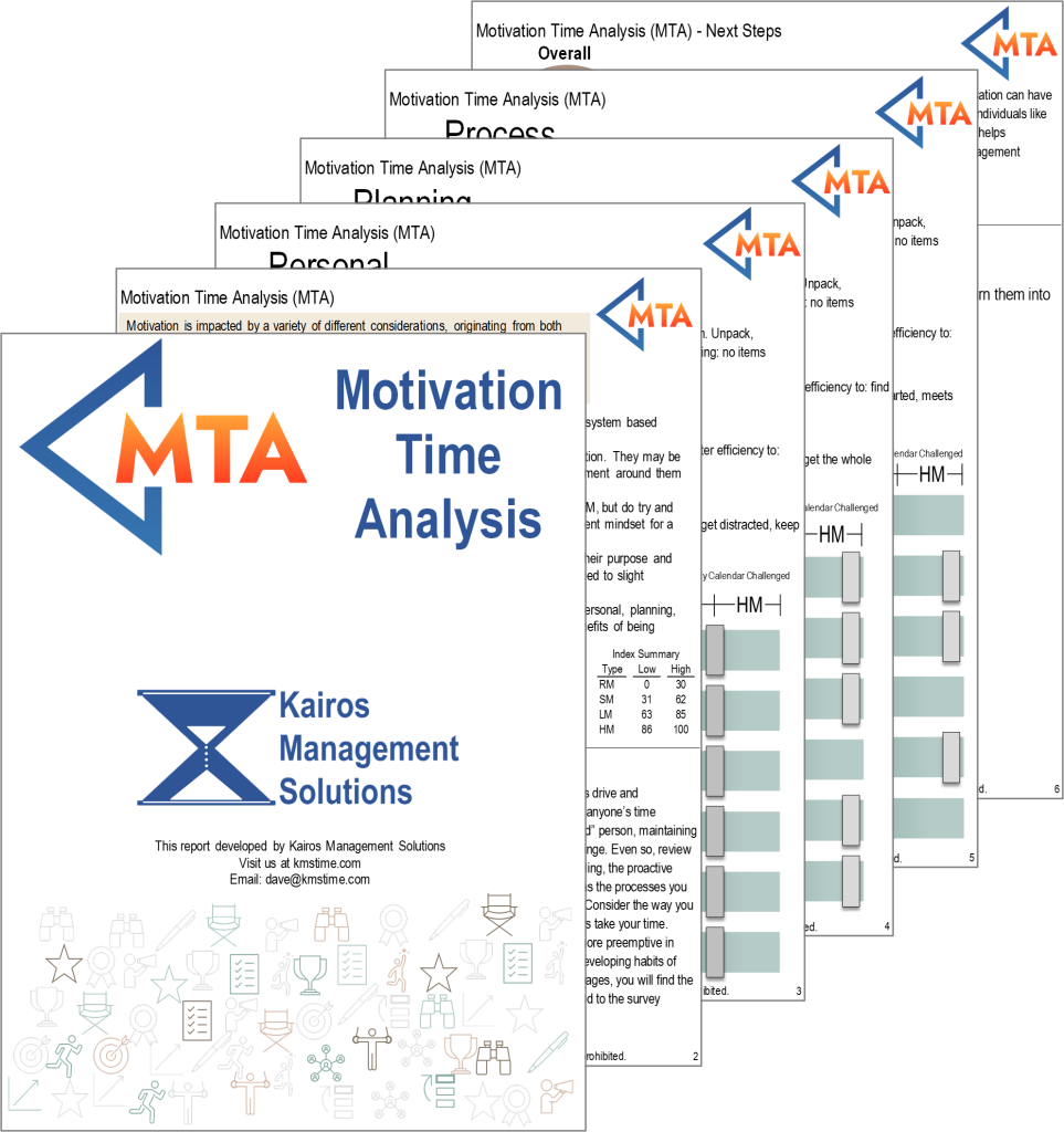 A Sample Of The Motivation Time Analysis