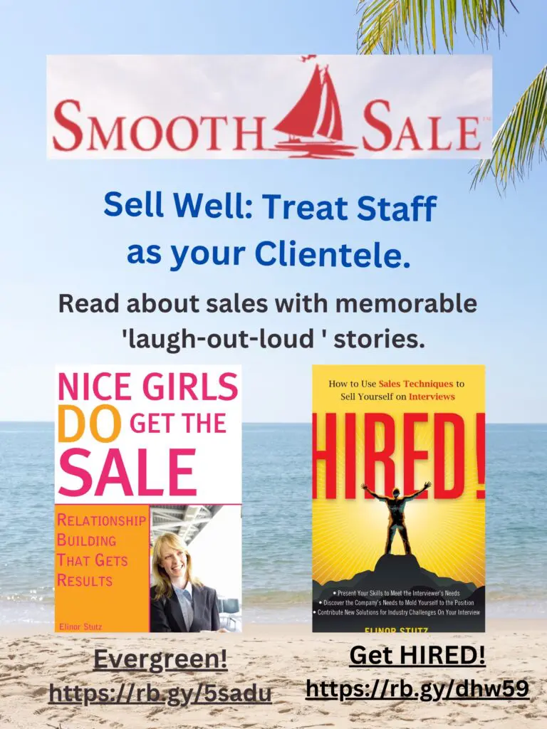 Nice Girls Do Get The Sale: Relationship Building That Gets Results Is An International Best-Seller And Evergreen:
A Classic! Https://Amzn.to/39Qivzw
Hired! How To Use Sales Techniques To Sell Yourself On Interviews Is A Best Seller. Https://Amzn.to/33Lp2Pv And Has Helped Many To Secure The Job They Desired.