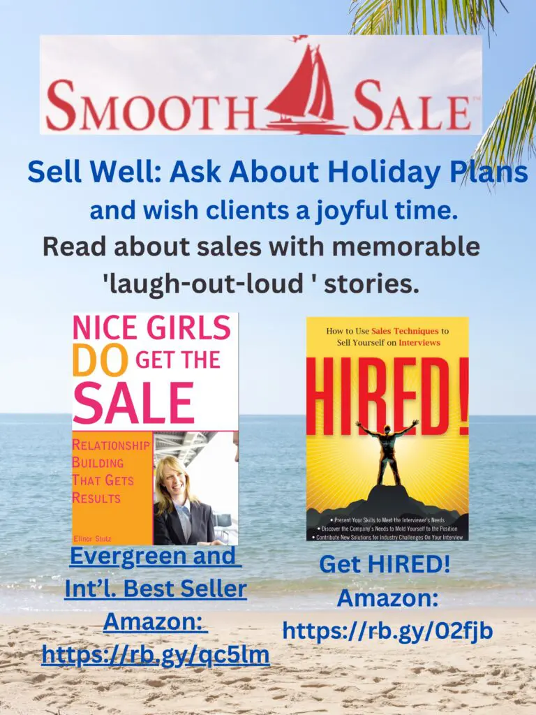 Nice Girls Do Get The Sale: Relationship Building That Gets Results Is An International Best-Seller And Evergreen:
A Classic! Https://Amzn.to/39Qivzw
Hired! How To Use Sales Techniques To Sell Yourself On Interviews Is A Best Seller. Https://Amzn.to/33Lp2Pv And Has Helped Many To Secure The Job They Desired.