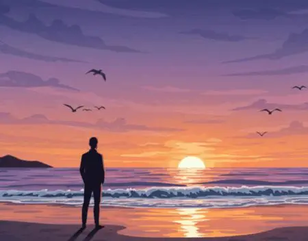 What’s Your Post-Career ‘Why’? &Raquo; Man On A Beach 450X352 1