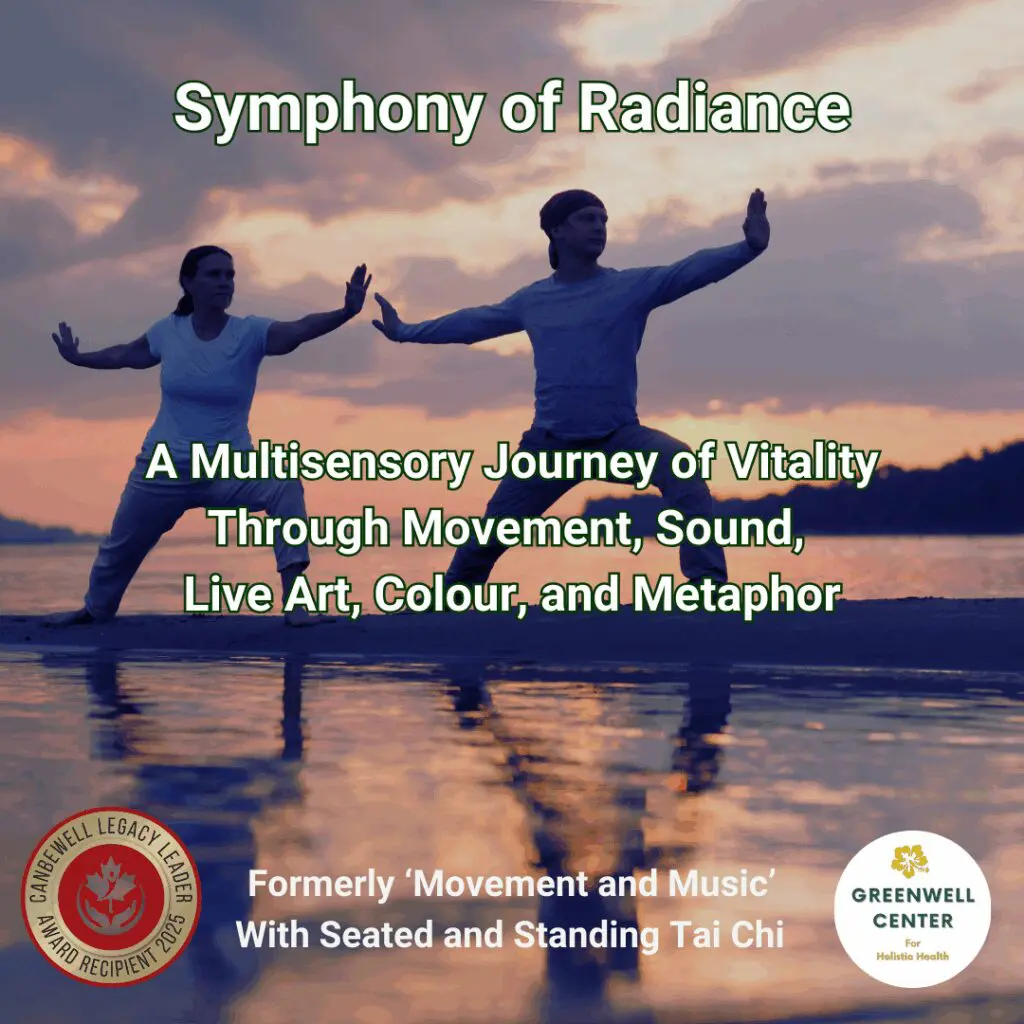 2 People Doing Tai Chi On A Beach At Sunset