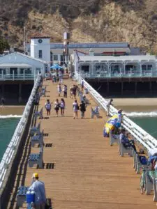 In A Malibu State Of Mind, Linda Ballou Shares The Amazing Tale Of May Rindge, The “Queen Of Malibu,” &Amp; Other Reasons Why You Should Visit &Raquo; Malibu Pier Linda Ballou 2 225X300 1