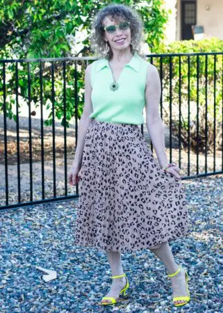 How To Wear A Leopard Print Skirt-Summer &Amp; Winter &Raquo; Jodie2 Leopard Jtouchofstyle