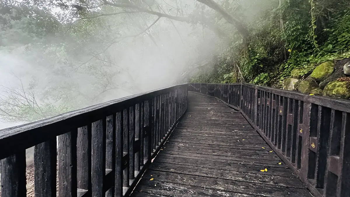 Beitou Thermal Springs In Clouds