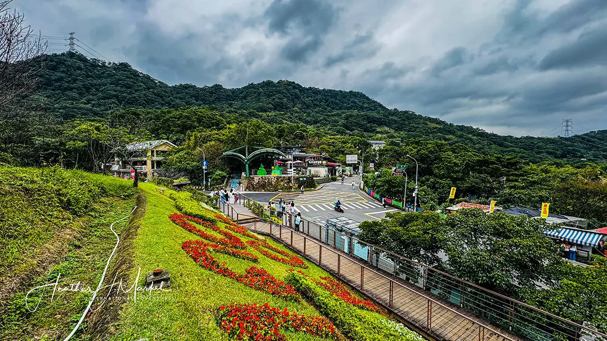Outside Maokong Gondola Station