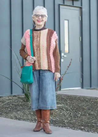 How To Wear Culottes With Boots Without Overthinking It &Raquo; Charlotte Culottes Boots Jtouchofstyle