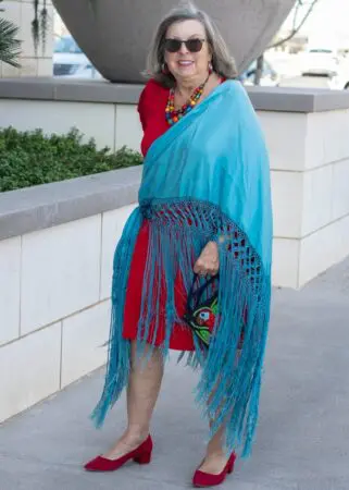 How To Wear Tassels And Fringes In A Modern Way &Raquo; Lesley Ageless Fr Fringe Jtouchofstyle
