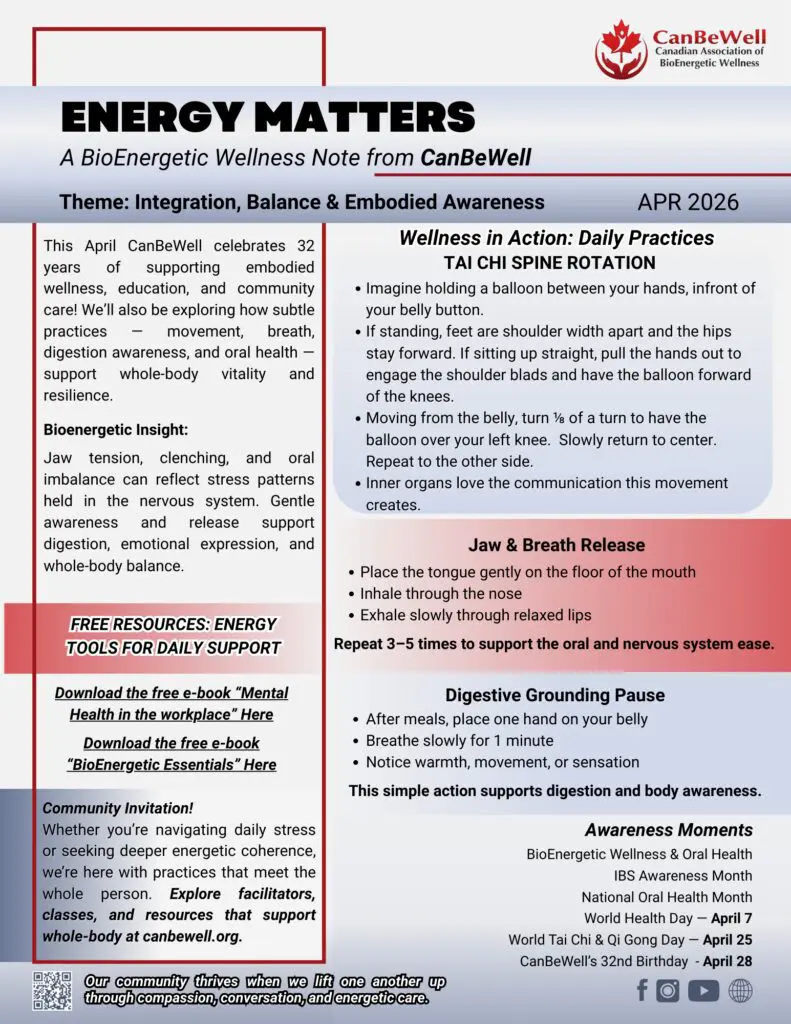 Connecting Through Energy, Movement, And Community: Canbewell And The Greenwell Center &Raquo; Cbw Public Newsletter Apr 2026 791X1024 2