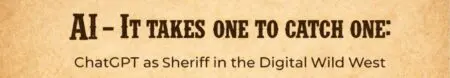 Ai – It Takes One To Catch One: &Raquo; Wild West 2